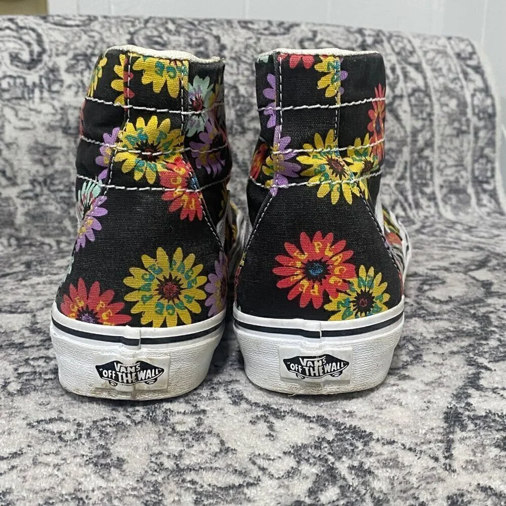 Vans Sk8-Hi Tapered 'Peace Floral' Sneakers Size 10w
